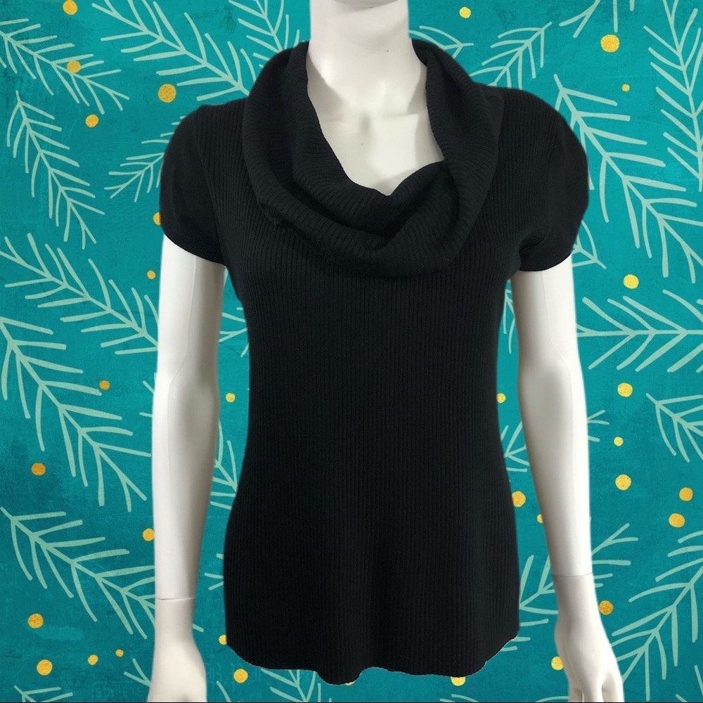 It’s Our Time Ribbed Knit Short Sleeve Sweater